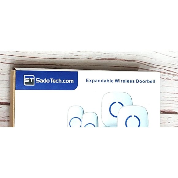 SadoTech.com Wireless Doorbell - Expandable, 2 Transmitter, 2 Plug-In Receiver - Picture 12 of 13